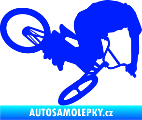 Samolepka Biker 001 pravá modrá dynamic