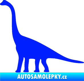Samolepka Brachiosaurus 001 levá modrá dynamic