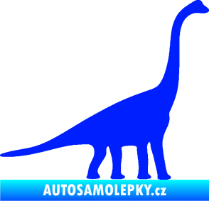Samolepka Brachiosaurus 001 pravá modrá dynamic