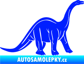 Samolepka Brachiosaurus 003 pravá modrá dynamic