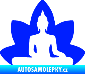 Samolepka Budha 003 pravá  modrá dynamic