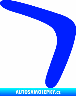 Samolepka Bumerang 001 pravá modrá dynamic