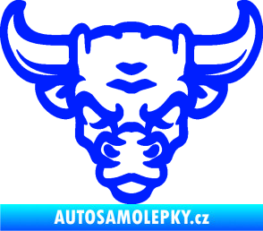 Samolepka Býk 012 modrá dynamic