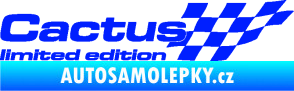 Samolepka Cactus limited edition pravá modrá dynamic