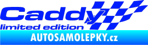 Samolepka Caddy limited edition pravá modrá dynamic