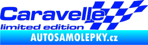 Samolepka Caravelle limited edition pravá modrá dynamic