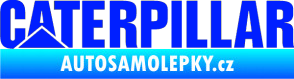 Samolepka Caterpillar - jedna barva modrá dynamic