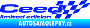 Samolepka Ceed limited edition pravá modrá dynamic