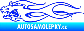 Samolepka Chapadelnik levá modrá dynamic