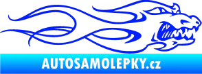 Samolepka Chapadelnik pravá modrá dynamic