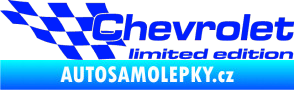 Samolepka Chevrolet limited edition levá modrá dynamic