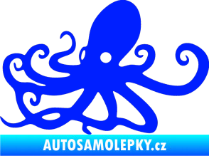 Samolepka Chobotnice 001 levá modrá dynamic