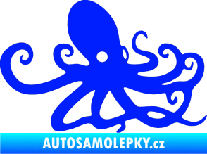 Samolepka Chobotnice 001 pravá modrá dynamic