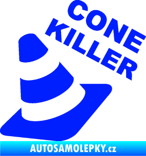 Samolepka Cone killer  modrá dynamic