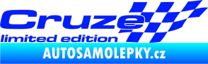 Samolepka Cruze limited edition pravá modrá dynamic