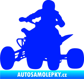 Samolepka Čtyřkolka 002 levá modrá dynamic