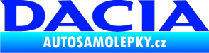 Samolepka Dacia 001 modrá dynamic