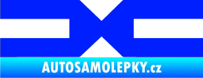 Samolepka Dacia 004 modrá dynamic
