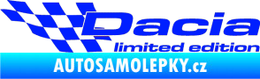 Samolepka Dacia limited edition levá modrá dynamic