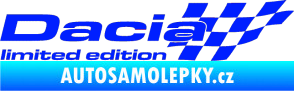 Samolepka Dacia limited edition pravá modrá dynamic