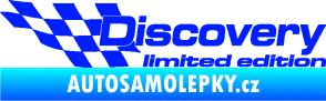 Samolepka Discovery limited edition levá modrá dynamic