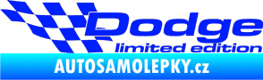 Samolepka Dodge limited edition levá modrá dynamic