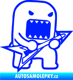 Samolepka Domo 002 pravá rocker modrá dynamic