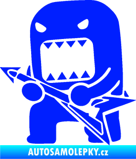 Samolepka Domo 003 levá rocker modrá dynamic