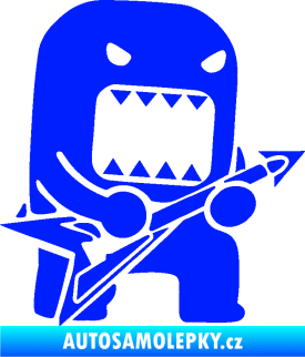 Samolepka Domo 003 pravá rocker modrá dynamic