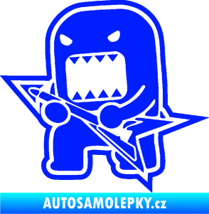 Samolepka Domo 004 levá rocker modrá dynamic