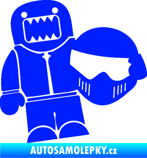 Samolepka Domo 014 pravá Stig modrá dynamic