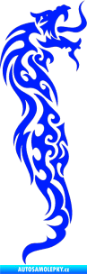 Samolepka Dragon 023 pravá modrá dynamic