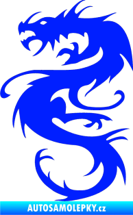 Samolepka Dragon 047 levá modrá dynamic