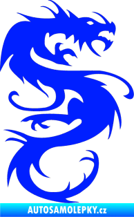 Samolepka Dragon 047 pravá modrá dynamic