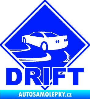Samolepka Drift 001 modrá dynamic