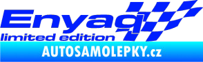 Samolepka Enyaq limited edition pravá modrá dynamic