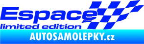 Samolepka Espace limited edition pravá modrá dynamic