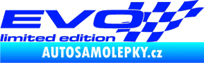 Samolepka Evo limited edition pravá modrá dynamic