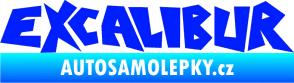 Samolepka Excalibur modrá dynamic