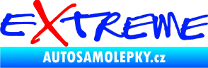 Samolepka Extreme 001 modrá dynamic