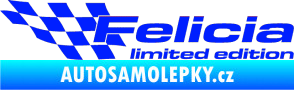 Samolepka Felicia limited edition levá modrá dynamic