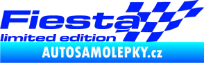 Samolepka Fiesta limited edition pravá modrá dynamic