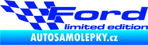 Samolepka Ford limited edition levá modrá dynamic