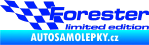 Samolepka Forester limited edition levá modrá dynamic