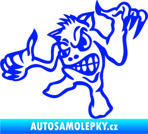 Samolepka Formelák levá modrá dynamic