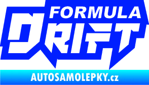 Samolepka Formula drift nápis modrá dynamic