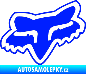 Samolepka Fox 003 modrá dynamic