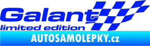 Samolepka Galant limited edition pravá modrá dynamic