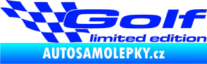 Samolepka Golf limited edition levá modrá dynamic