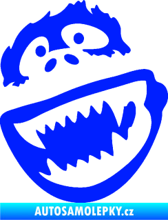 Samolepka Gorila 002 levá modrá dynamic